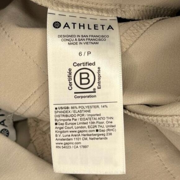 Athleta Endless High Rise Pant Size 6P - Picture 7 of 9